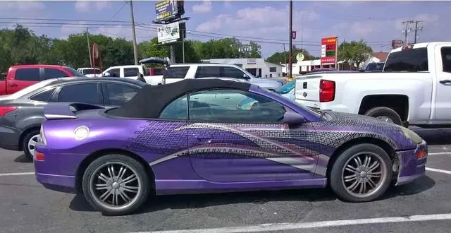 2001 Mitsubishi Eclipse GTS Spyder Convertible 2D