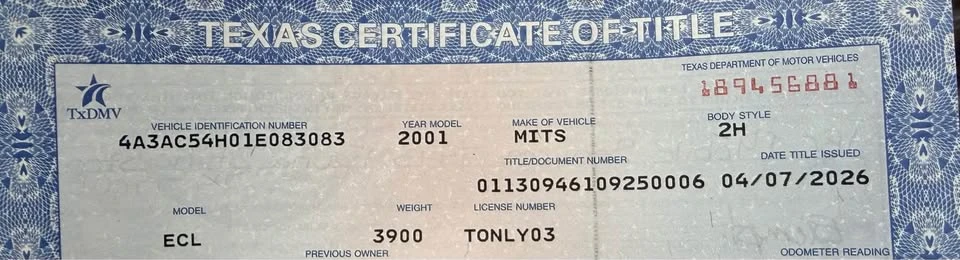 2001 Mitsubishi Eclipse 3rd Gen - Image 9 of 9