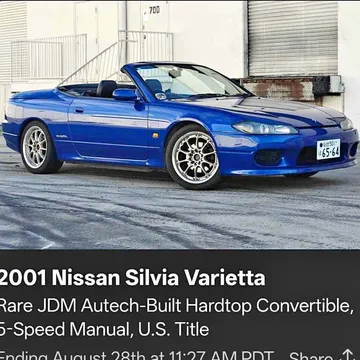 2001 Nissan Silvia Varietta S15