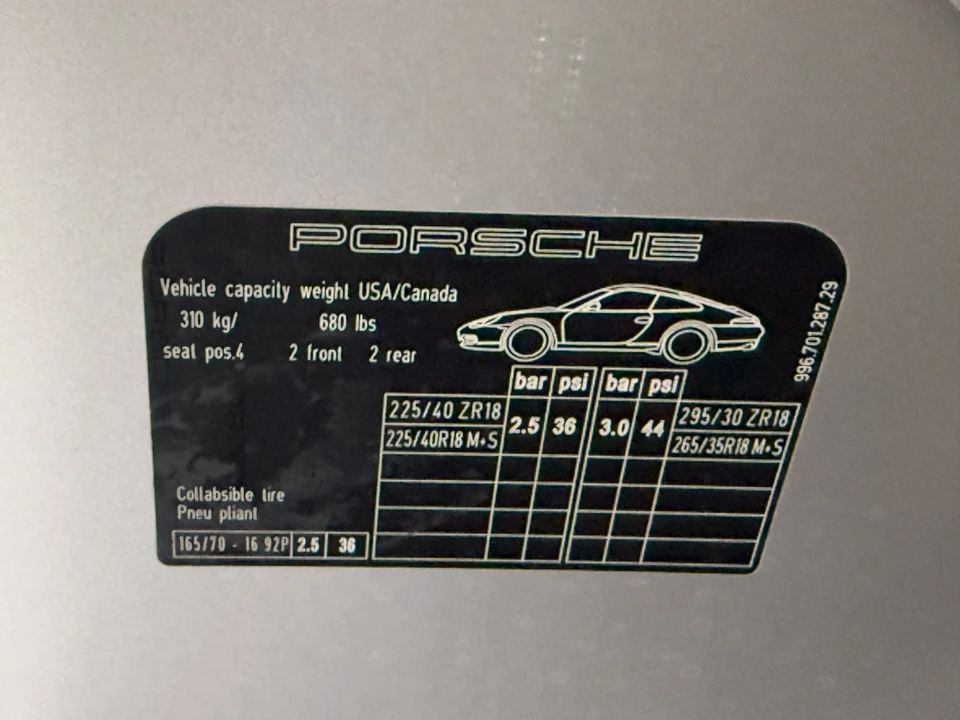 2001 Porsche 996 Turbo - Image 17 of 31