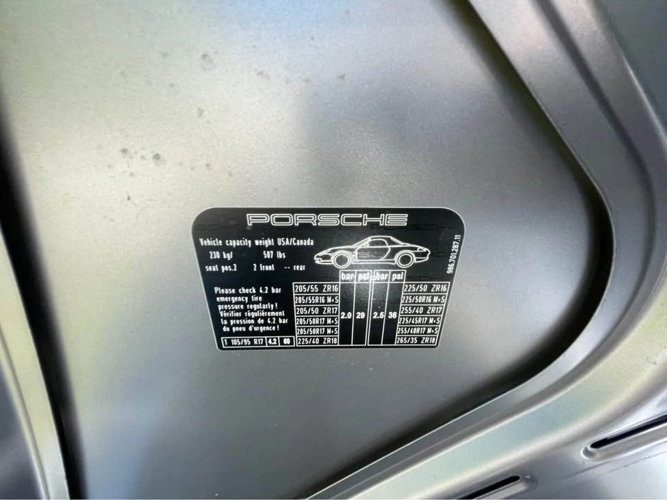 2001 Porsche 986 Boxster - Image 10 of 12