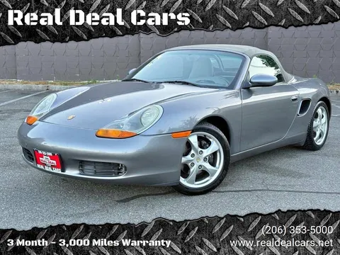 2001 Porsche Boxster Base 2dr Convertible