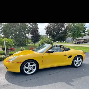 2001 Porsche Boxster Convertible 2D