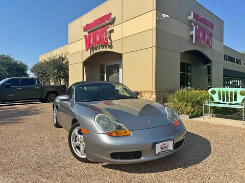 2001 Porsche Boxster Convertible 2D