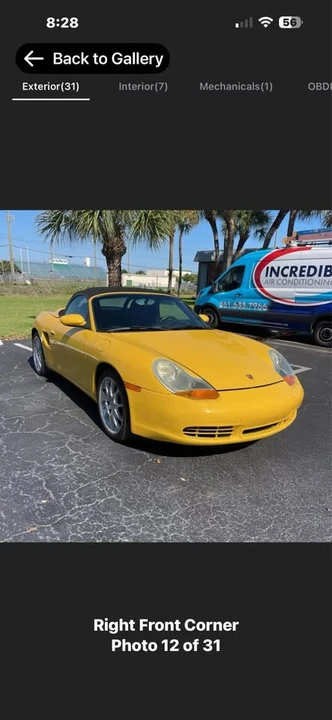 2001 Porsche 986 Boxster S - Image 8 of 11