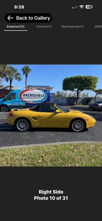 2001 Porsche 986 Boxster S - Image 7 of 11