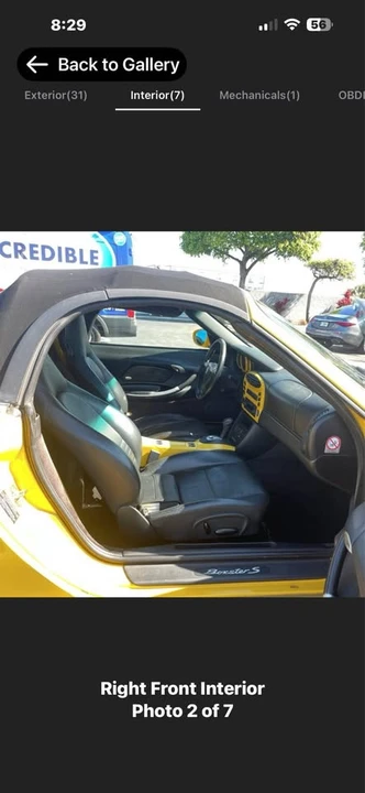 2001 Porsche 986 Boxster S - Image 6 of 11