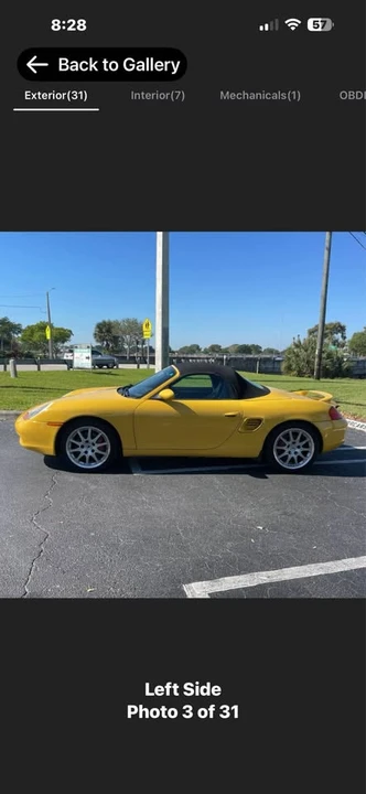 2001 Porsche 986 Boxster S - Image 9 of 11