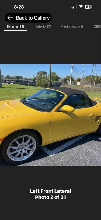 2001 Porsche 986 Boxster S - Image 5 of 6