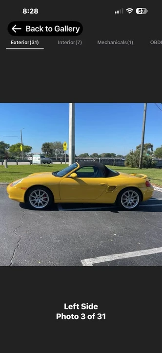 2001 Porsche 986 Boxster S - Image 4 of 6