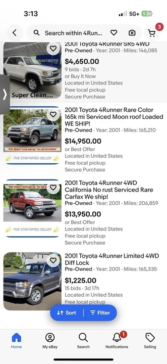 2001 Toyota 4Runner 3rd Gen - Image 15 of 21