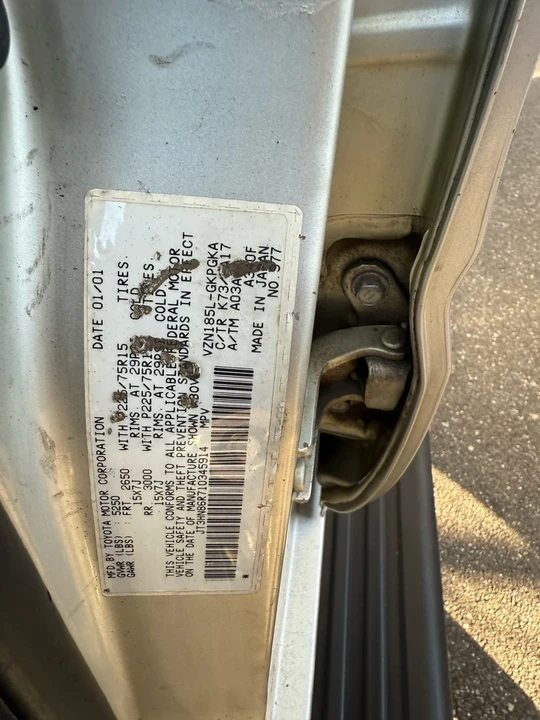 2001 Toyota 4Runner 3rd Gen - Image 13 of 21