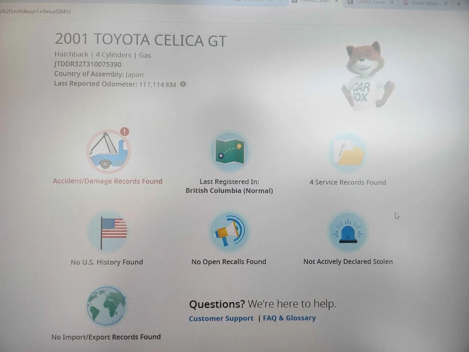 2001 Toyota Celica 7th Gen - Image 9 of 11