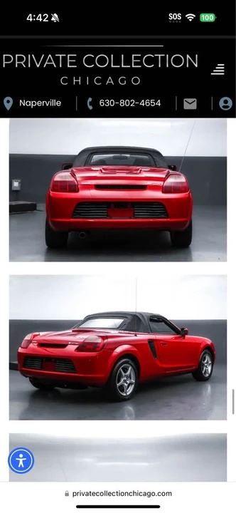 2001 Toyota MR2 Spyder/MR-S - Image 14 of 17