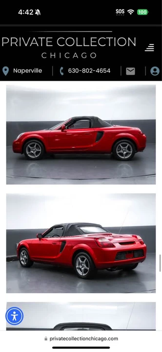 2001 Toyota MR2 Spyder/MR-S - Image 13 of 17