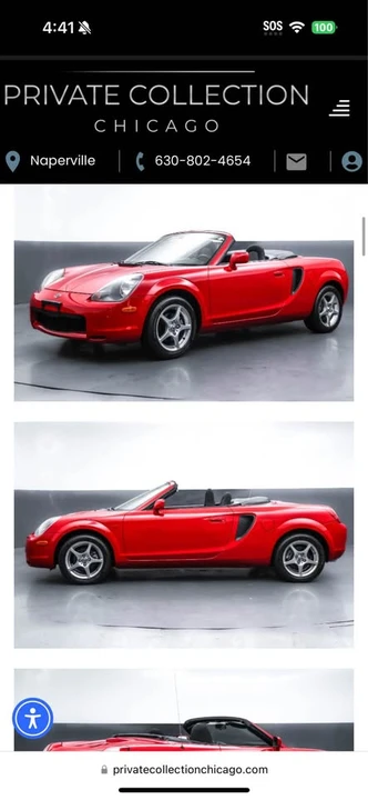 2001 Toyota MR2 Spyder/MR-S - Image 2 of 17