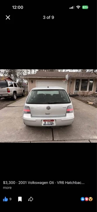 2001 Volkswagen GTI Mk4 - Image 4 of 9