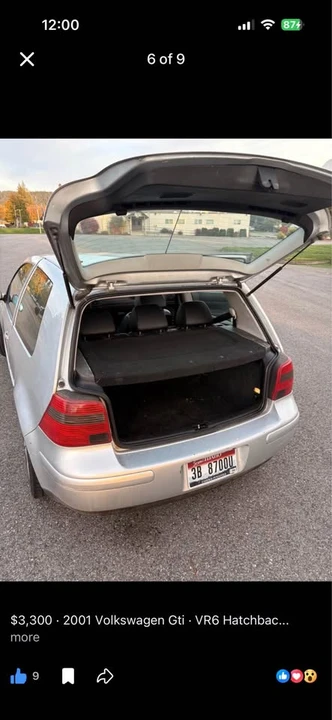 2001 Volkswagen GTI Mk4 - Image 7 of 9