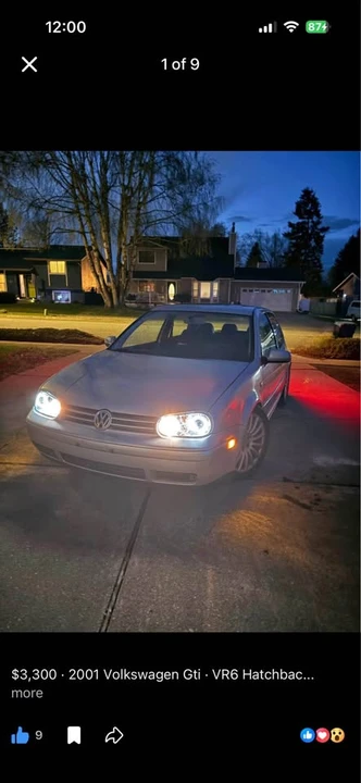 2001 Volkswagen GTI Mk4 - Image 9 of 9
