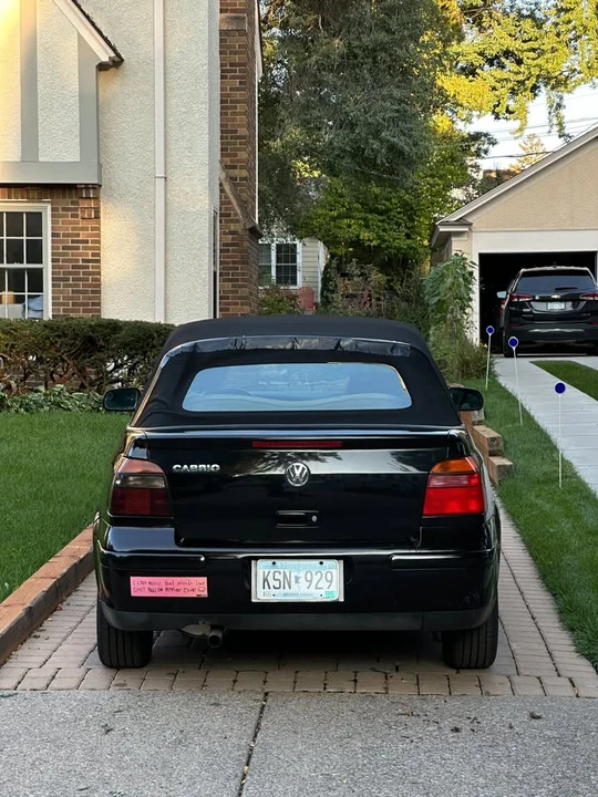 2001 Volkswagen Golf Cabrio Mk3 - Image 3 of 7