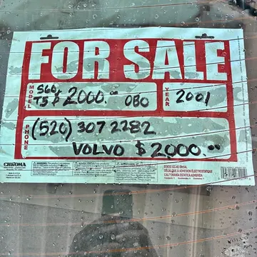 2001 Volvo S60 T5 Sedan 4D