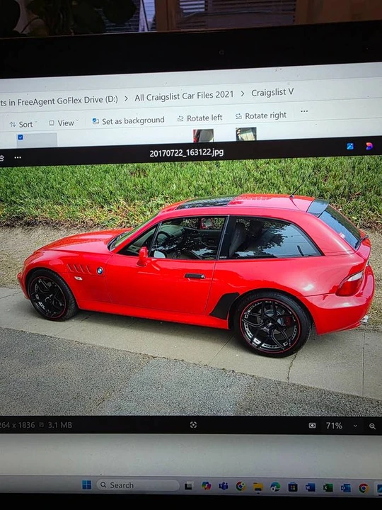 2001 BMW Z3 Coupe - Image 2 of 2