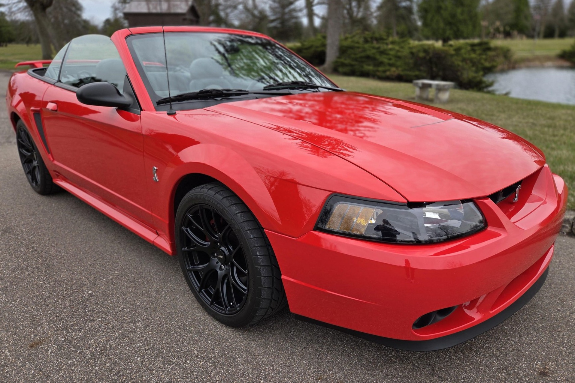 20k-Mile 2001 Ford Mustang SVT Cobra Convertible