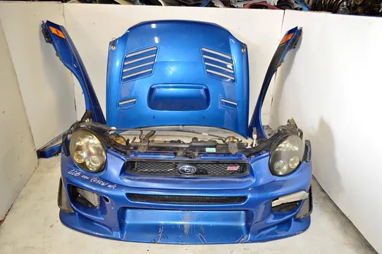 Subaru Impreza WRX STI OEM Front End Nose Cut Version 7 Bugeye