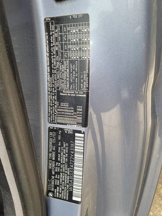 2002 BMW E46 3 Series - Image 16 of 21