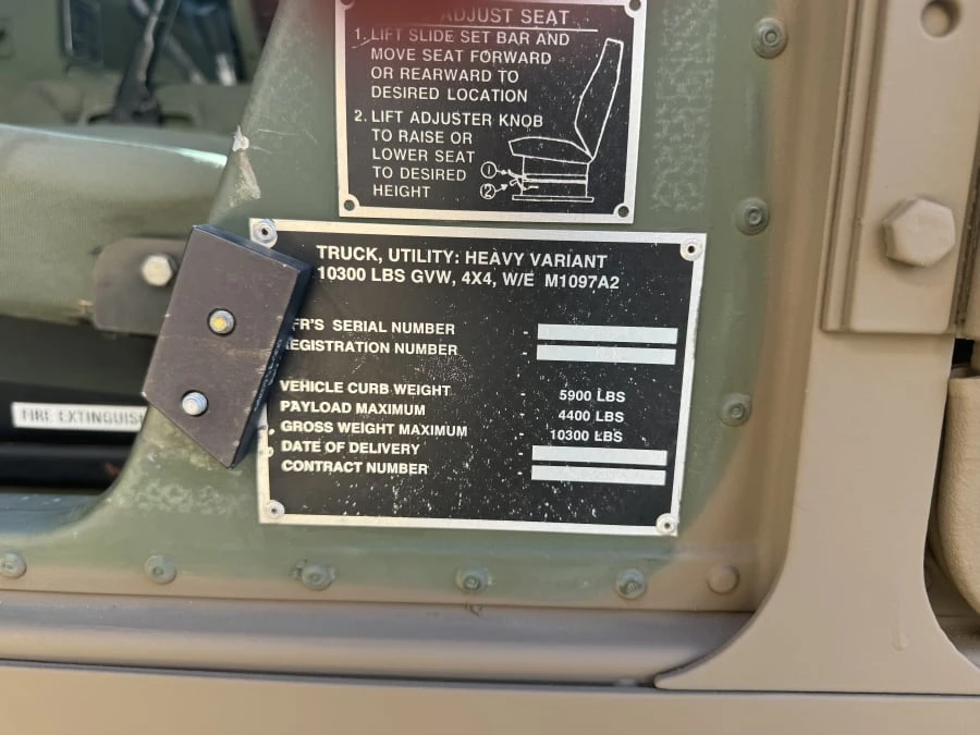 2002 AM General Hummer - Image 14 of 17