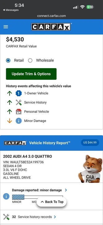 2002 Audi B6 A4 - Image 18 of 18