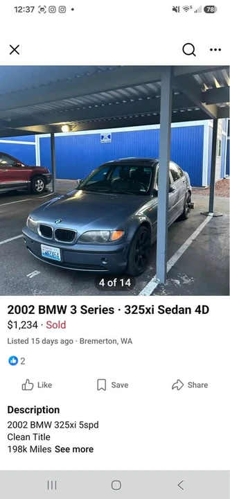 2002 BMW E46 3 Series - Image 5 of 10