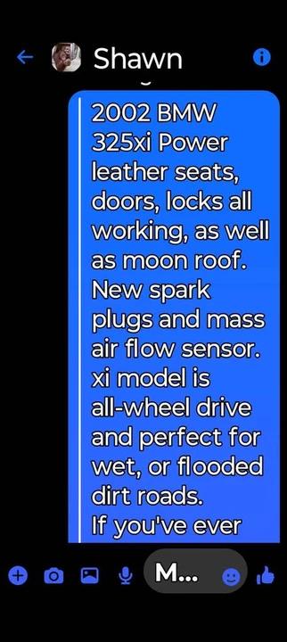 2002 BMW E46 3 Series - Image 8 of 8