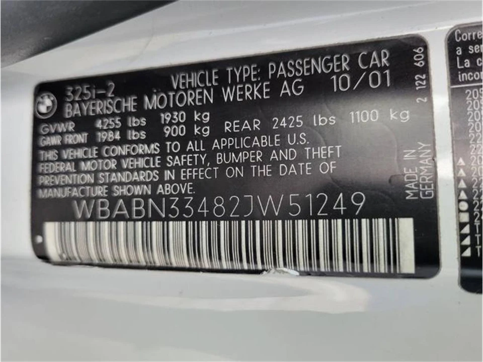 2002 BMW E46 3 Series - Image 7 of 17
