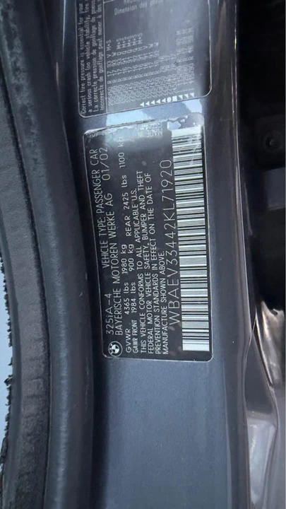 2002 BMW E46 3 Series - Image 5 of 12