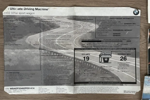 2002 BMW E46 3 Series - Image 8 of 8