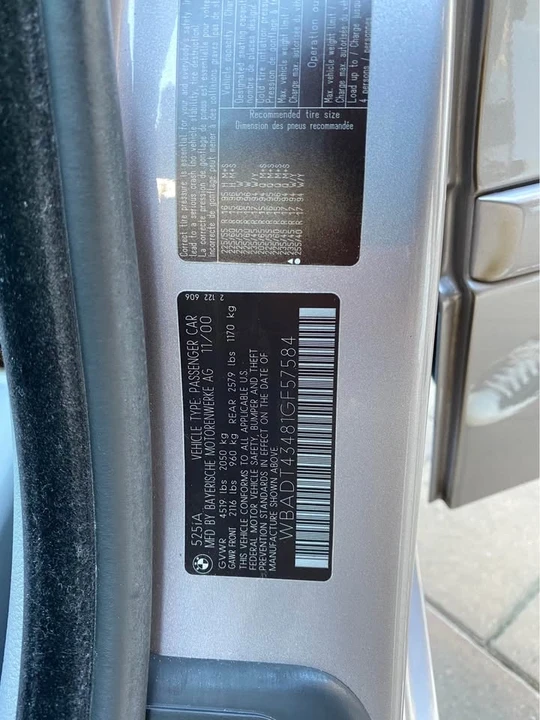 2002 BMW E39 5 Series - Image 20 of 20