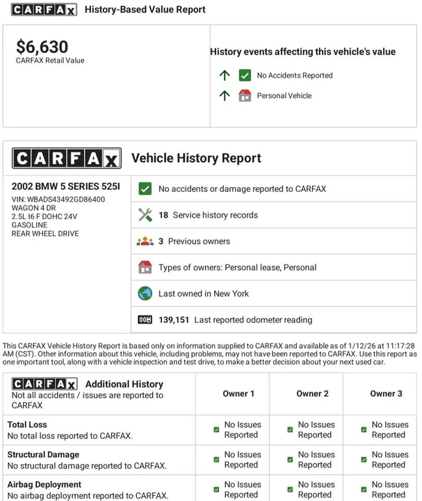 2002 BMW E39 5 Series - Image 11 of 11