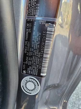 2002 BMW E46 M3 - Image 8 of 20