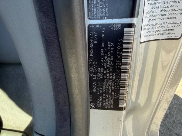 2002 BMW E46 M3 - Image 7 of 11