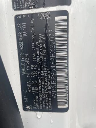 2002 BMW E46 M3 - Image 21 of 21