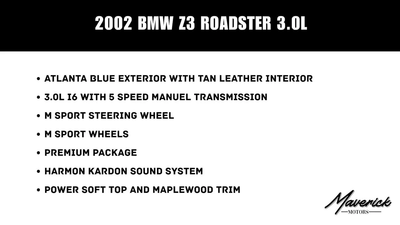 2002 BMW Z3 Roadster - Image 2 of 11