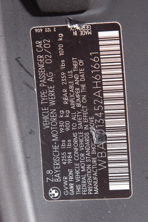 2002 BMW Z8 - Image 13 of 31