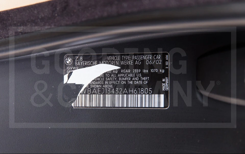 2002 BMW Z8 - Image 20 of 20