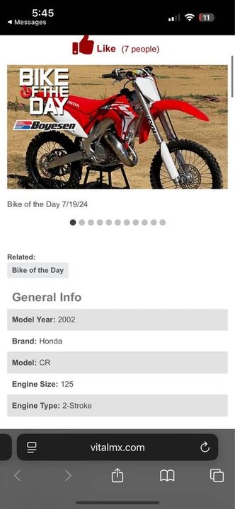 2002 Honda CR - Image 6 of 9
