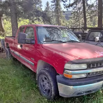 2002 Chevrolet 1500 Extended Cab Short Bed