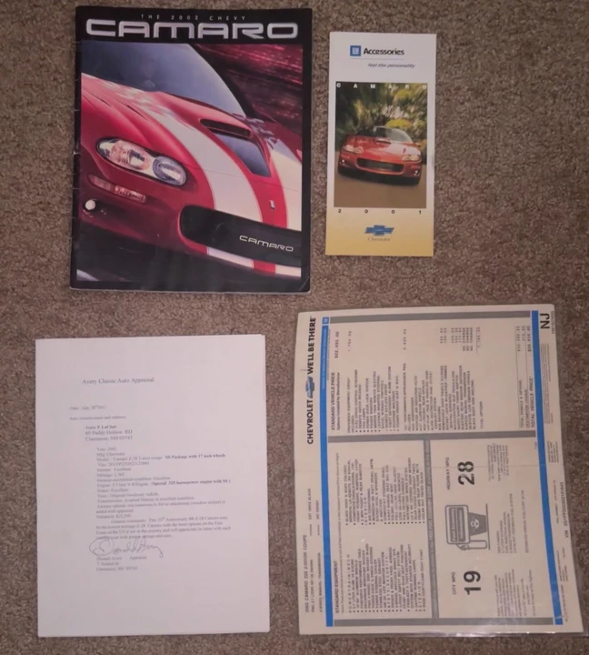 2002 Chevrolet Camaro 4th Gen - Image 3 of 31