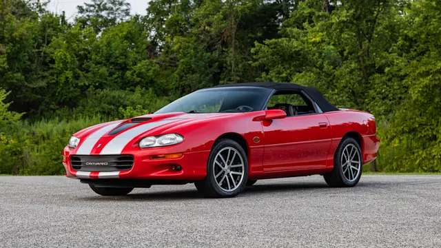 2002 Chevrolet Camaro SS 35th Anniversary Convertible