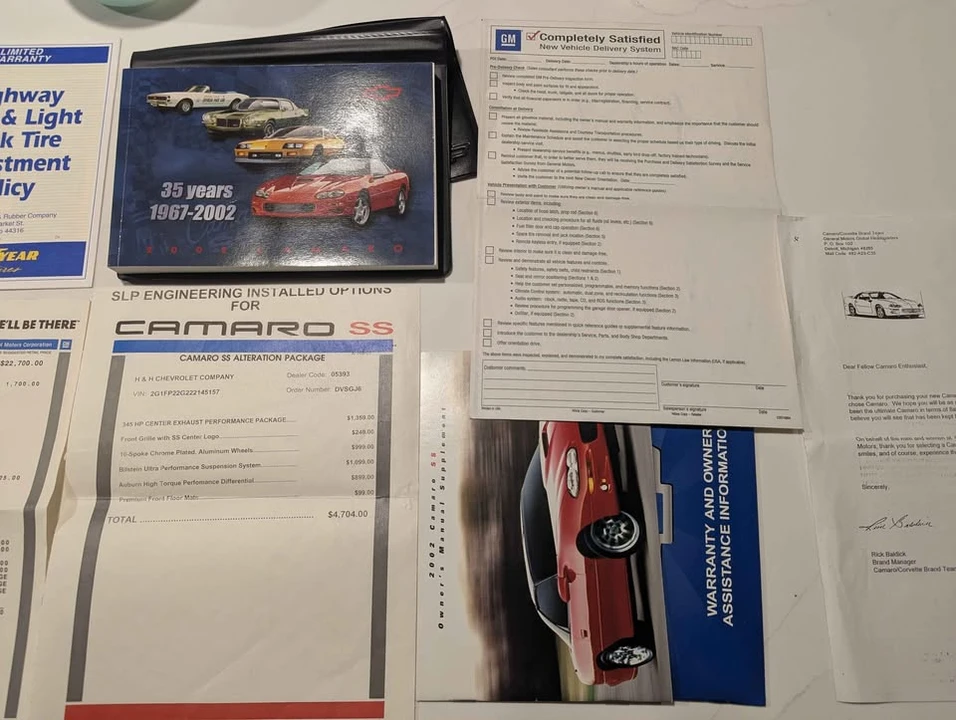 2002 Chevrolet Camaro SS 4th Gen - Image 10 of 14