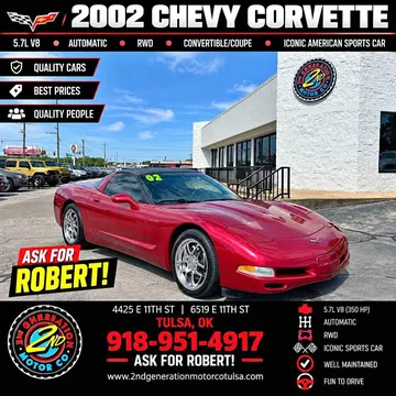 2002 Chevrolet Corvette Coupe 2D